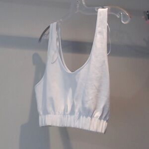 Zara White Tank Top